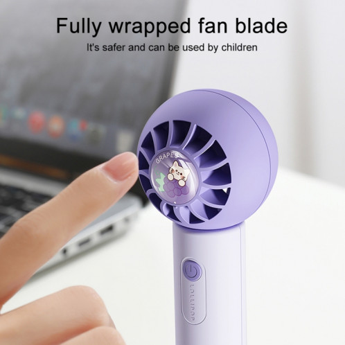 Mini ventilateur électrique portable Lollipop MF062 (orange) SH414E203-07