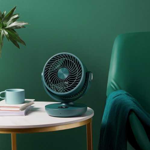WT-F44 Réglable Desktop LED Smart Digital Circulation Air Circulation Ventilateur électrique, 3 Vitesse Control (Vert) SH051G770-010