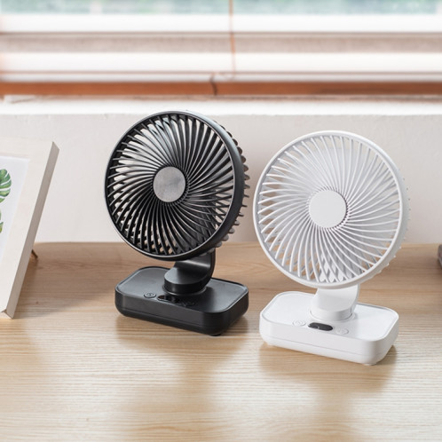 Petit ventilateur oscillant de bureau portable D606Y (noir) SH074B1647-09
