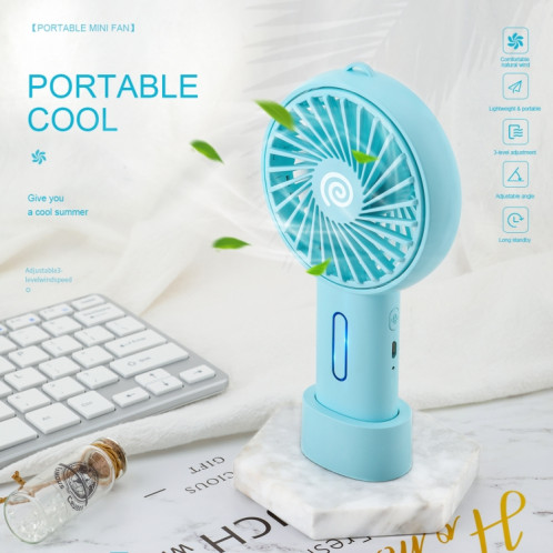 ROCK F2 Mini ventilateur portable à 3 niveaux avec mode de ventilateur USB Bureau Ventilateur muet (Rose) SR011F1413-019