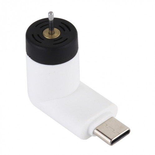 Port USB Type 3.1 Mini Ventilateur de type C avec deux feuilles, pour téléphone portable avec fonction OTG et port USB Type C (blanc) SP600W40-010