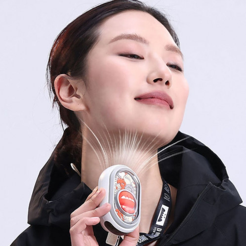 D Monster D27 Ventilateur électrique portable à suspendre avec veilleuse (gris blanc) SD99HW1580-09