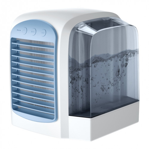 WT-F10 Portable style européen ventilateur à refroidissement par eau (bleu) SH160L804-012
