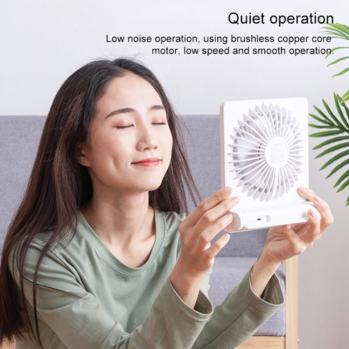 Mini ventilateur de chargement USB de ventilateur électrique de bureau de dortoir portable SH09851454-010