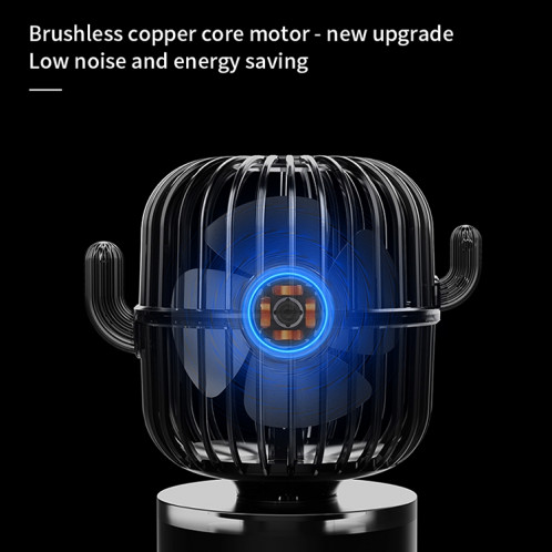 F6 Cactus Mini ventilateur portable USB tête secouante ventilateur électrique de bureau (rose) SH610F165-012