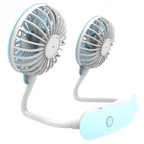 F6 Mini ventilateur de cou suspendu pour l'extérieur, chargement USB, petit ventilateur paresseux (rose) SH822F1649-08