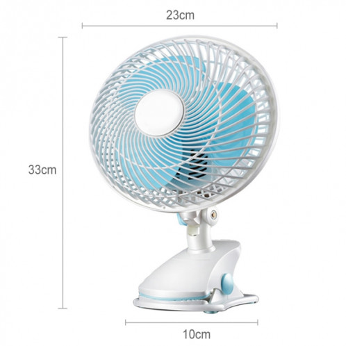 Mini ventilateur électrique de base de clip muet de dortoir domestique portatif 220V, longueur: 1,5 m SH28591951-08