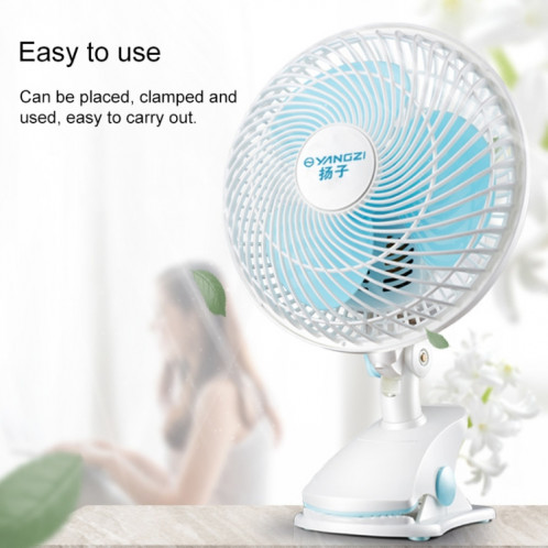 Mini ventilateur électrique de base de clip muet de dortoir domestique portatif 220V, longueur: 1,5 m SH28591951-08