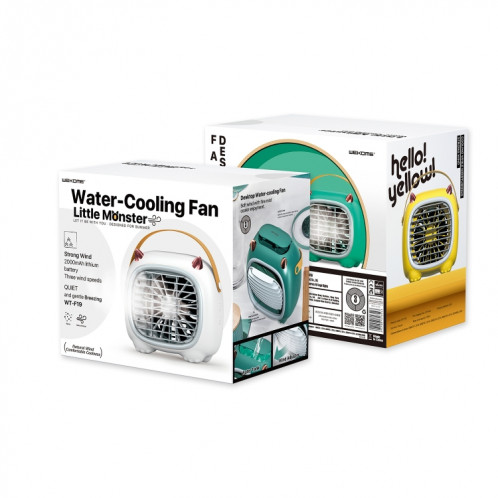 WK WT-F19 petit ventilateur de ventilateur de ventilateur de refroidissement de l'eau de monstre (blanc) SW256W1908-09