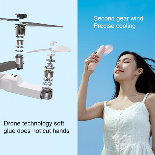 XIAOMI YOUPIN JISULIFE F8 MINI MINI MINI MINI MINI FAN DE FEN SX121F1619-07