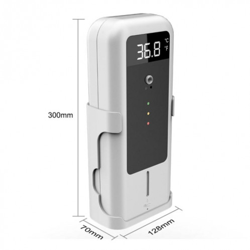 Thermomètre infrarouge YAD-001 + distributeur de stérilisation à capteur infrarouge automatique avec support de montage sur trépied SH01161848-09
