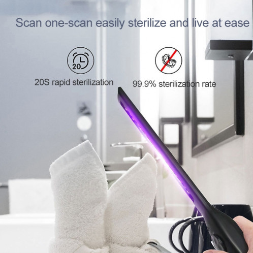 Bâton de désinfection UV de lampe germicide de stérilisateur tenu dans la main portatif de ménage SH1603286-012