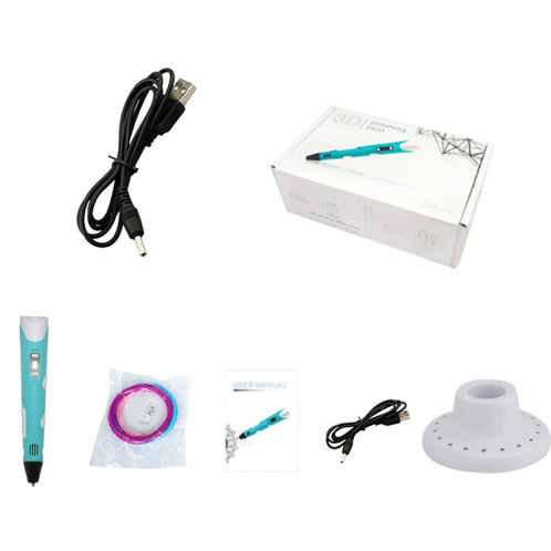 Stylo d'impression 3D portatif, prise USB (bleu) SH038L1686-013