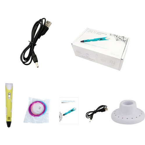 Stylo d'impression 3D portable, prise USB (jaune) SH038Y1561-013