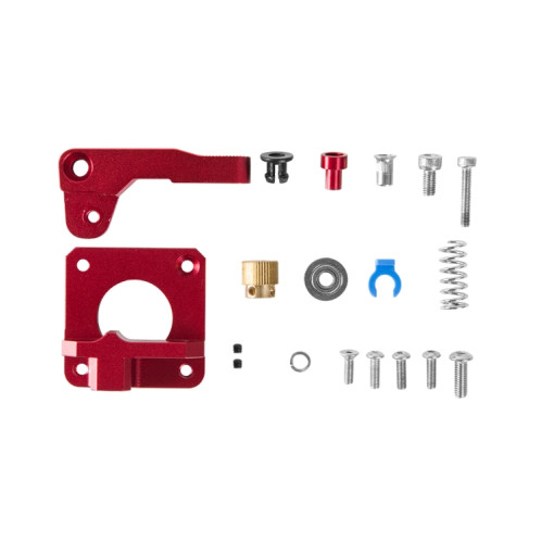 Kit d'extrudeuse Bowden à bloc rouge tout métal Creality pour imprimante 3D Ender-3 / Ender-3 Pro / Ender-3 V2 / CR-10 Pro V2 SC00781679-08