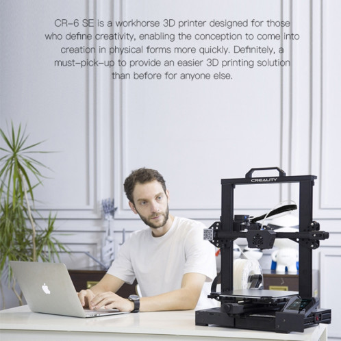 CREALITY CR-6 SE 350W Imprimante 3D bricolage intelligente sans nivellement, taille d'impression: 235 x 235 x 250 mm SC10US894-025