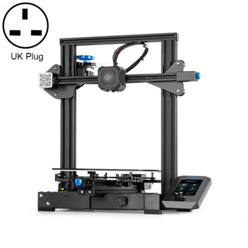 CREALITY Ender-3 V2 Craborundom Glass Platform Imprimante 3D DIY ultra-silencieuse, taille d'impression: 22 x 22 x 25 cm, prise américaine SC14UK509-015