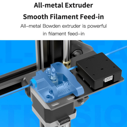 CREALITY Ender-3 Max Smart Sensor Dual Cooling Fans Imprimante 3D DIY, Taille d'impression: 30 x 30 x 34 cm, Prise UE SC15EU1329-019