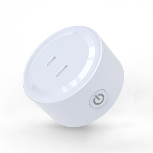 10A Forme Ronde WiFi Mini Plug APP Télécommande Minuterie Smart Socket Fonctionne avec Alexa et Google Accueil, AC 100-240 V, Japon Plug SH0368701-07