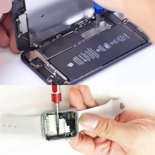 JF-I7 Tournevis réparation Tool Kit ouvert pour iPhone 7 / 5s / 5 / 4s / 4 SJ00331175-06
