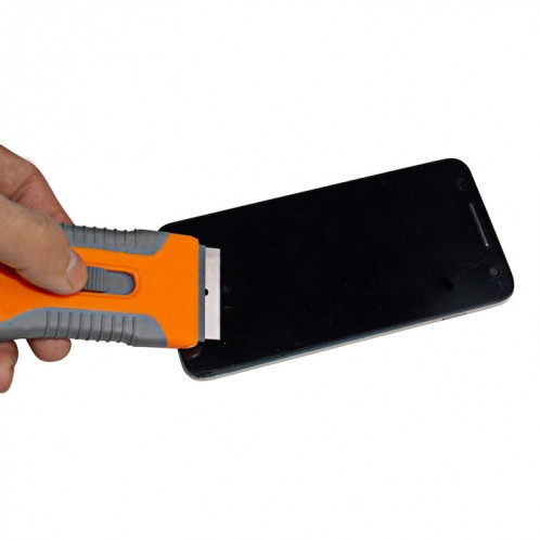 2 en 1 téléphone LCD Scraping Remover UV OCA couteau outils de réparation avec métal et lame en plastique S20074126-07
