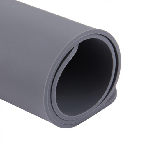 Plate-forme de maintenance haute température résistant à la chaleur Tapis isolant de réparation de silicone, taille: 49.5cm x 34.7cm (gris) SM092H165-07