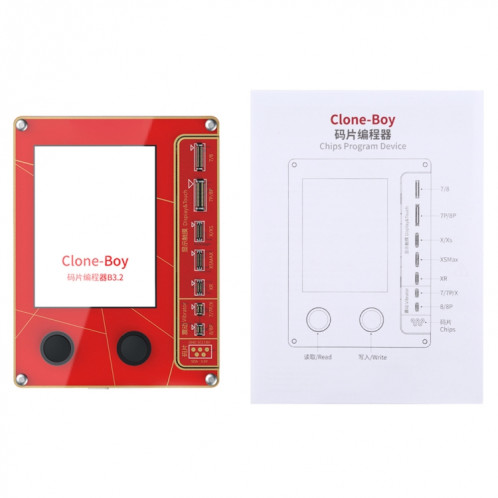Programmeur de puce écran LCD programmeur de réparation de ton vrai pour iPhone 7/8 / XR / XS / XS Max transfert de données SH11161732-09