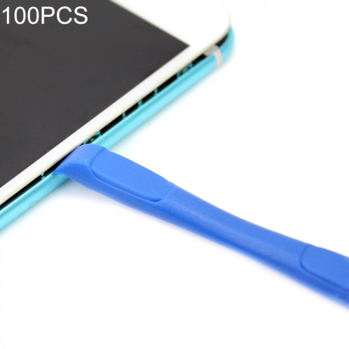 100 PCS JIAFA P8817 outil de réparation de téléphone portable double spudgers (bleu) S1213L62-04