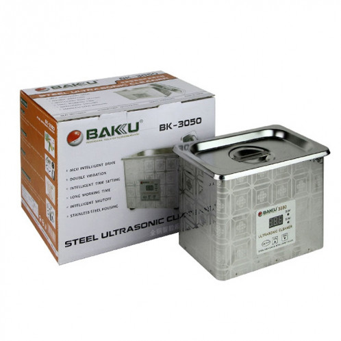 BAKU BK-3050 35W / 50W Réglable 0.8L LCD Nettoyeur à ultrasons, AC 110V SB23841317-06