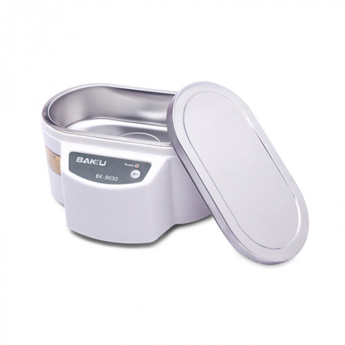 BAKU BK-9030 30 W 0.8L LCD Affichage Nettoyeur à ultrasons, AC 220V, UE Plug (Blanc) SB90AW139-05