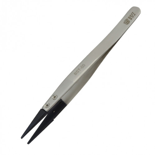 BEST BST-00 Brucelles à tête droite pour réparation de téléphone portable / ordinateur SB2910165-06
