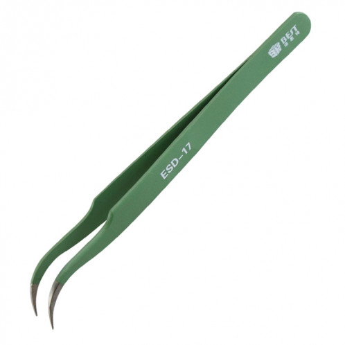 BEST BST-17 Brucelles de précision en acier inoxydable antistatique ESD SB29391610-06
