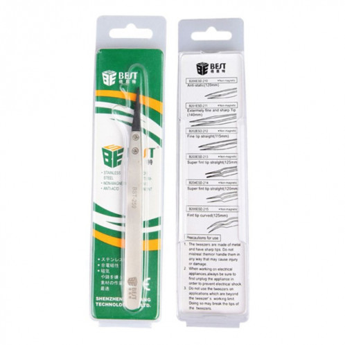BEST BST-259 Brucelles médicales statiques Snti en acier inoxydable SB2952546-07