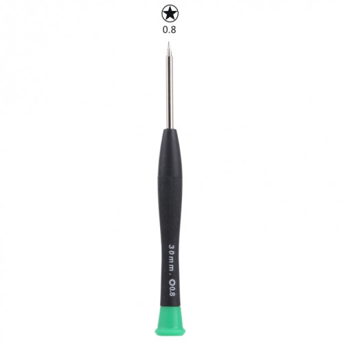 JF-614 0.8 Touche de réparation de téléphone mobile en plastique + Tournevis Cinq étoiles SJ229G619-06