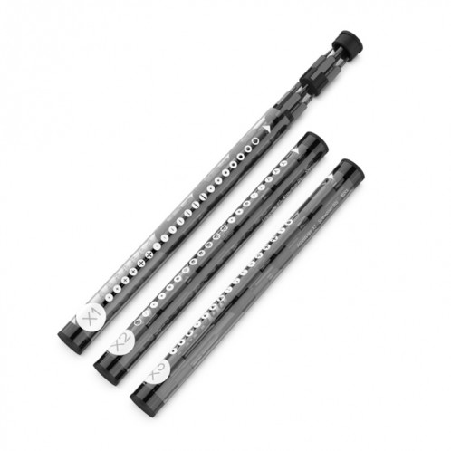Wowstick 1fs 7 en 1 4x28mm aluminium ensemble de tournevis électrique avec lumière LED pour précision / vis générales SW3231858-010