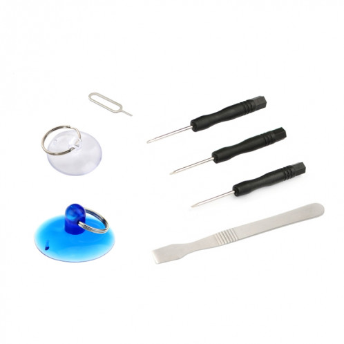 JF-8141 26 dans 1 Métal + Plastic Crowbar Spudger Réparation Démonter Outil Kit SJ32521899-06