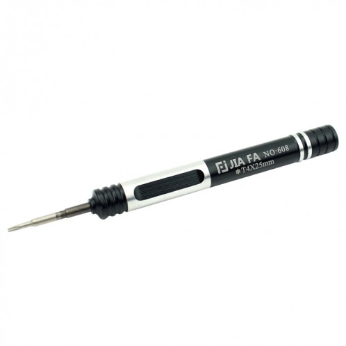 Tournevis de réparation de téléphone portable Torx T4 JIAFA JF-608-T4 (Noir) SJ6311887-05