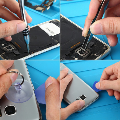 JIAFA JF-8112 Ensemble de réparation 13 en 1 pour iPhone 7 et 7 Plus SJ6565659-011