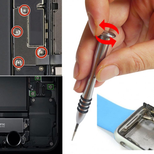 JIAFA JF-8112 Ensemble de réparation 13 en 1 pour iPhone 7 et 7 Plus SJ6565659-011