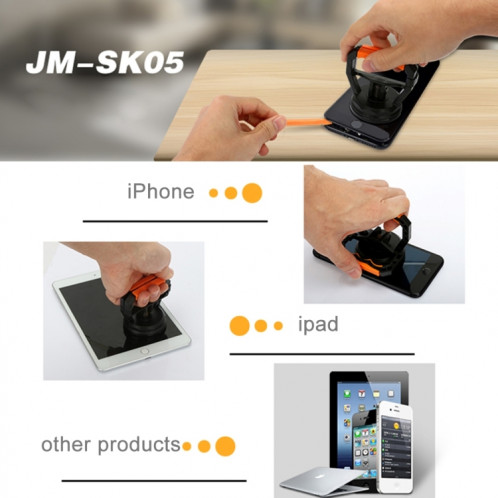 JAKEMY JM-SK05 pour iPhone 7 Ventouse multifonction SJ7561885-08