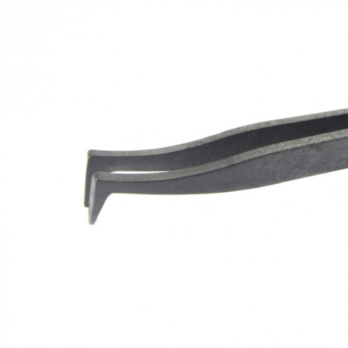 JF-S16 Pincette à pointe recourbée en fibre de carbone antistatique (noir) SJ607B626-04