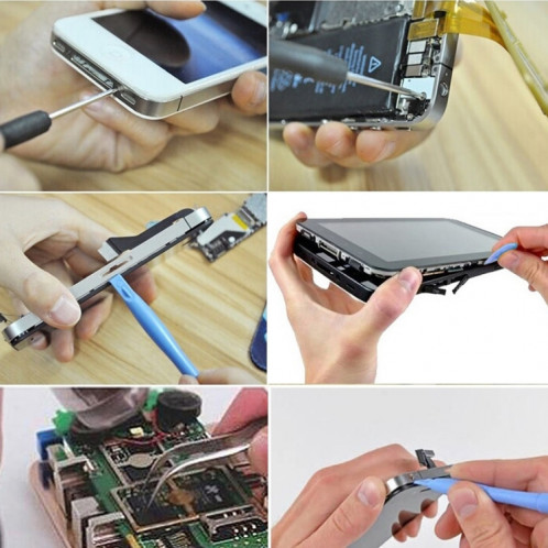Trousse d'outils ouverte 60 en 1 de réparation de tournevis professionnel avec l'ensemble d'adaptateur de carte SIM pour les téléphones mobiles ST8706347-016