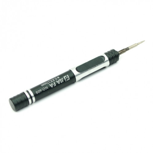 JIAFA JF-608-02 Pentalobe 0.8 tournevis pour iPhone vis de port de charge (noir) SJ8874386-05
