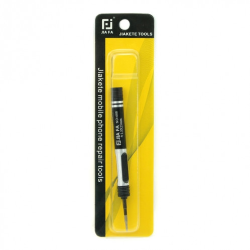 JIAFA JF-608-02 Pentalobe 0.8 tournevis pour iPhone vis de port de charge (noir) SJ8874386-05