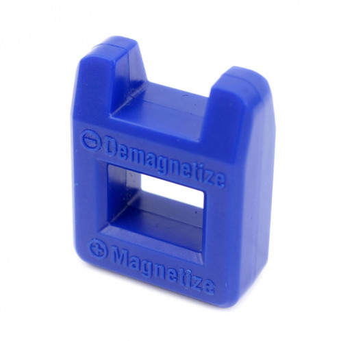 JF-8145 Aimant + outils de démagnétisation de remplissage d'outils de réparation en plastique (bleu) SJ002L782-06