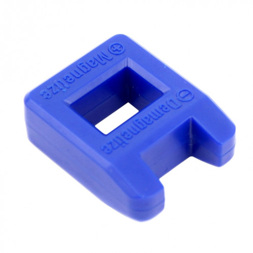 JF-8145 Aimant + outils de démagnétisation de remplissage d'outils de réparation en plastique (bleu) SJ002L782-06