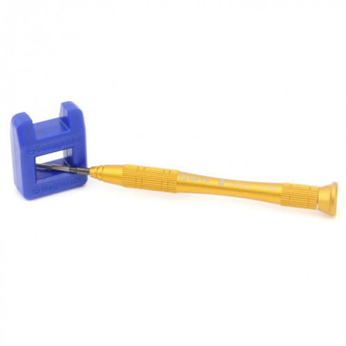 JF-8145 Aimant + outils de démagnétisation de remplissage d'outils de réparation en plastique (bleu) SJ002L782-06