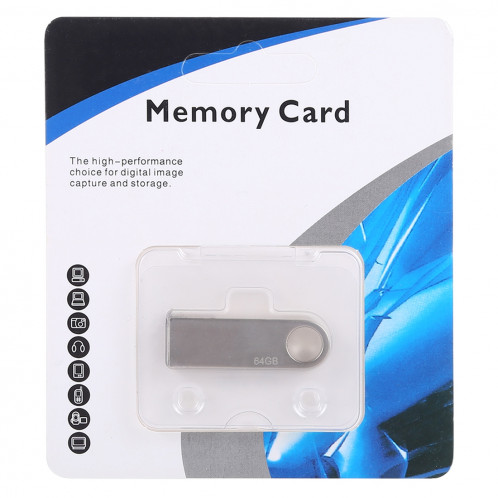 Disque Flash USB Metal 64 Go SH604E34-09