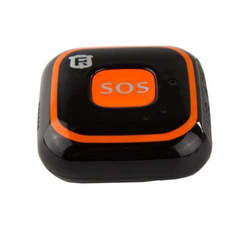 REACHFAR V28 Collier Style GSM Mini LBS WiFi AGPS Tracker SOS Communicateur (Noir) SR001B1288-014