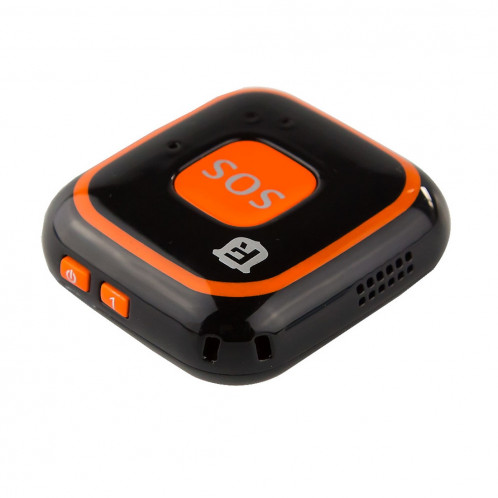 REACHFAR V28 Collier Style GSM Mini LBS WiFi AGPS Tracker SOS Communicateur (Noir) SR001B1288-014